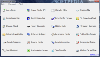 Windows Access Panel screenshot 2