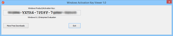 Windows Activation Key Viewer screenshot