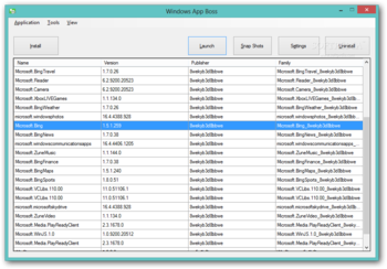 Windows App Boss screenshot