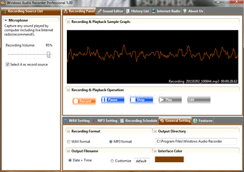 Windows Audio Recorder Professional screenshot 4