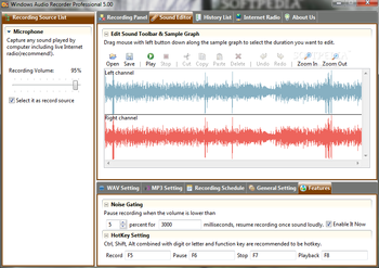 Windows Audio Recorder Professional screenshot 6