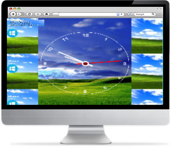 Windows Clock Screensaver screenshot
