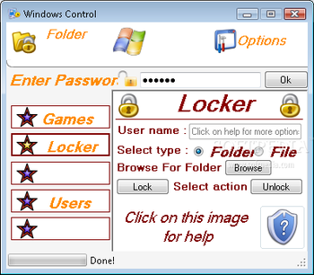 Windows Control screenshot 2