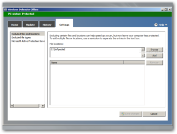 Windows Defender Offline screenshot 5