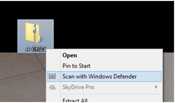 Windows Defender Status Manager screenshot