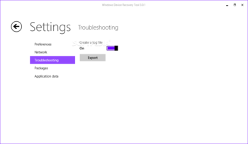 Windows Device Recovery Tool screenshot 5