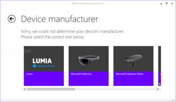Windows Device Recovery Tool screenshot 8