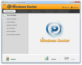 Windows Doctor screenshot