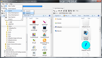 Windows Double Explorer screenshot 2