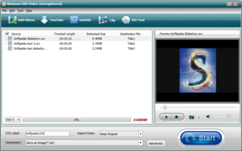 Windows DVD Maker screenshot