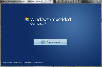 Windows Embedded Compact screenshot