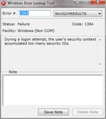 Windows Error Lookup Tool screenshot 3