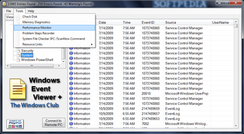 Windows Event Viewer Plus screenshot 2
