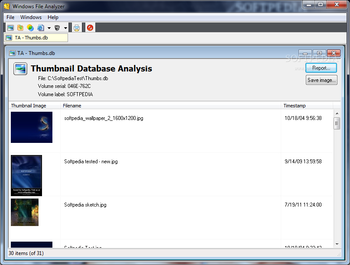 Windows File Analyzer screenshot