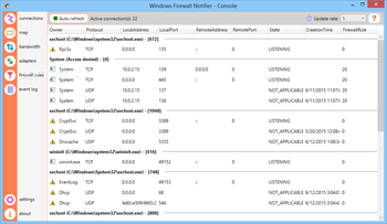 Windows Firewall Notifier screenshot
