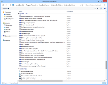 Windows God Mode screenshot 6