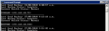 Windows Home Server Client Backup Notifier screenshot