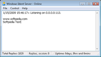 Windows Ident Server screenshot