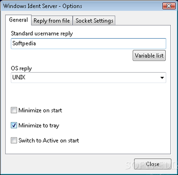 Windows Ident Server screenshot 2