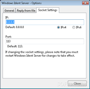 Windows Ident Server screenshot 3