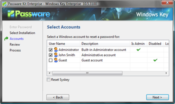 Windows Key screenshot