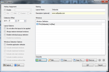 Windows Layout Manager screenshot 2