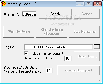Windows Leaks Detector screenshot
