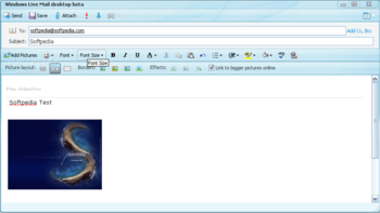 Windows Live Mail Desktop screenshot 3