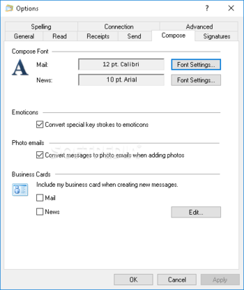 Windows Live Mail screenshot 10