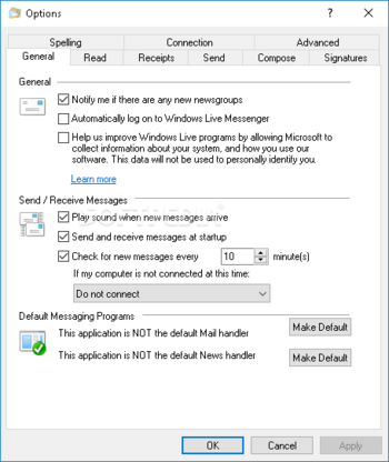 Windows Live Mail screenshot 6