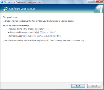 Windows Live OneCare screenshot 11