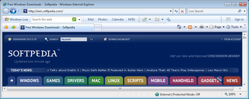 Windows Live Toolbar screenshot