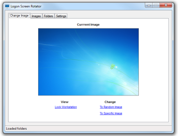 Windows Logon Screen Rotator screenshot