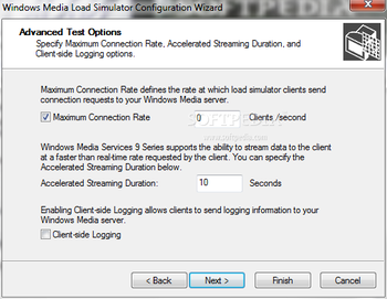 Windows Media Load Simulator 9 Series screenshot 10