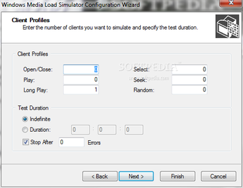 Windows Media Load Simulator 9 Series screenshot 9