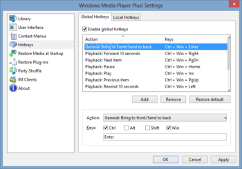 Windows Media Player Plus! screenshot 4