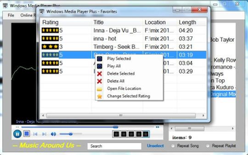 Windows Media Player Plus screenshot