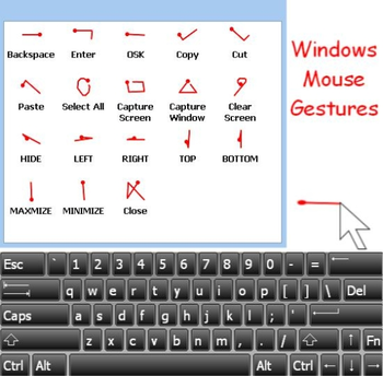 Windows Mouse Gestures screenshot