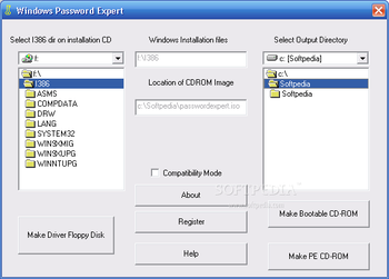 Windows Password Expert screenshot 2