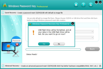 Windows Password Key Professional screenshot 3