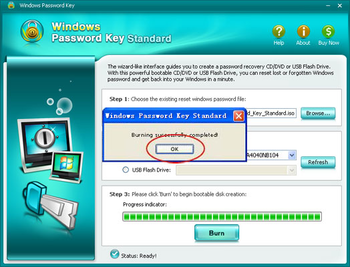 Windows Password Key Standard screenshot 2