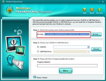 Windows Password Key Standard screenshot 3