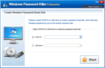 Windows Password Killer Enterprise screenshot