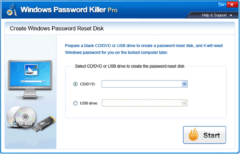 Windows Password Killer Professional screenshot
