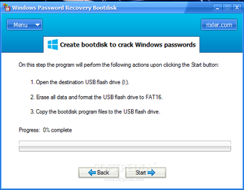 Windows Password Recovery Bootdisk screenshot 4