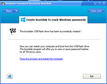 Windows Password Recovery Bootdisk screenshot 5