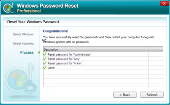 Windows Password Reset Enterprise screenshot 2