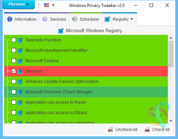 Windows Privacy Tweaker screenshot 3