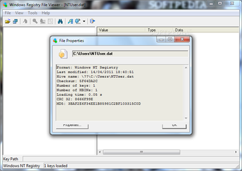 Windows Registry File Viewer (formerly Registry Viewer) screenshot 5