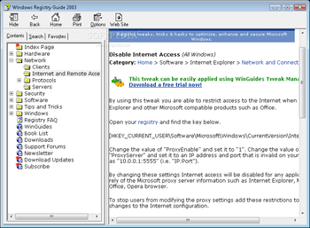 Windows Registry Guide screenshot 2